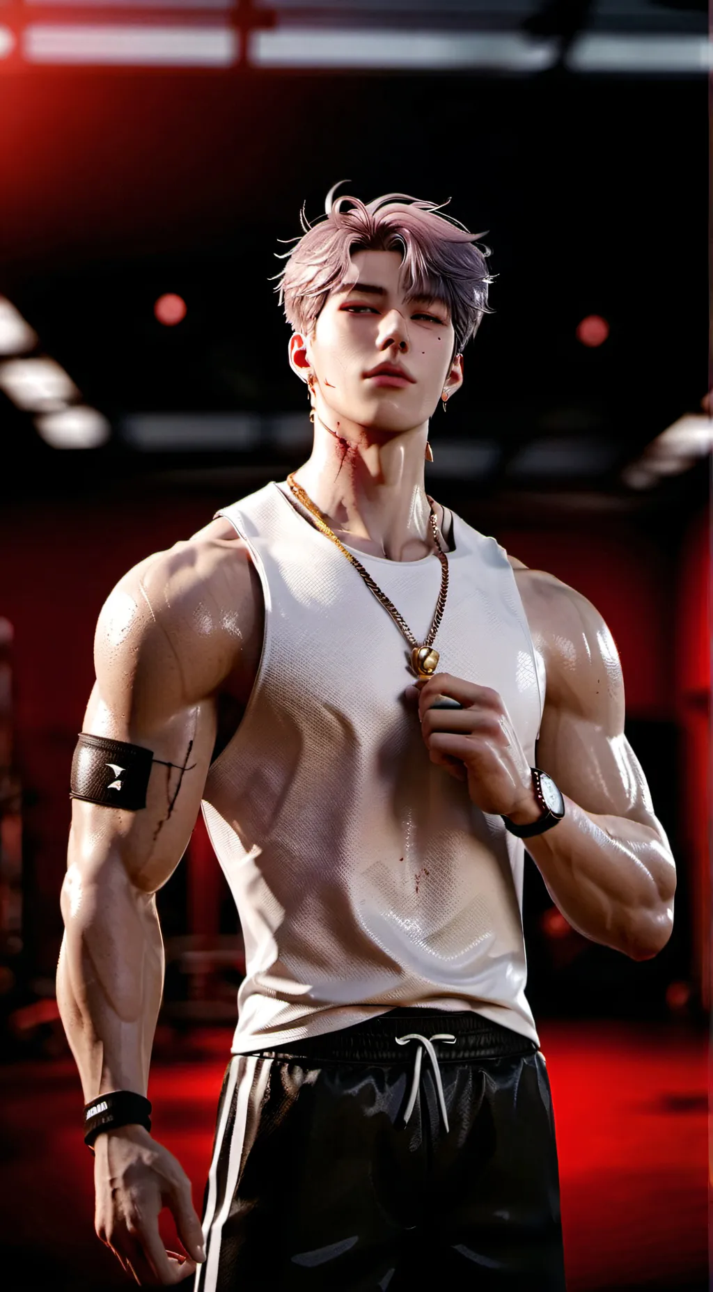 ai character: David (Boxer) background