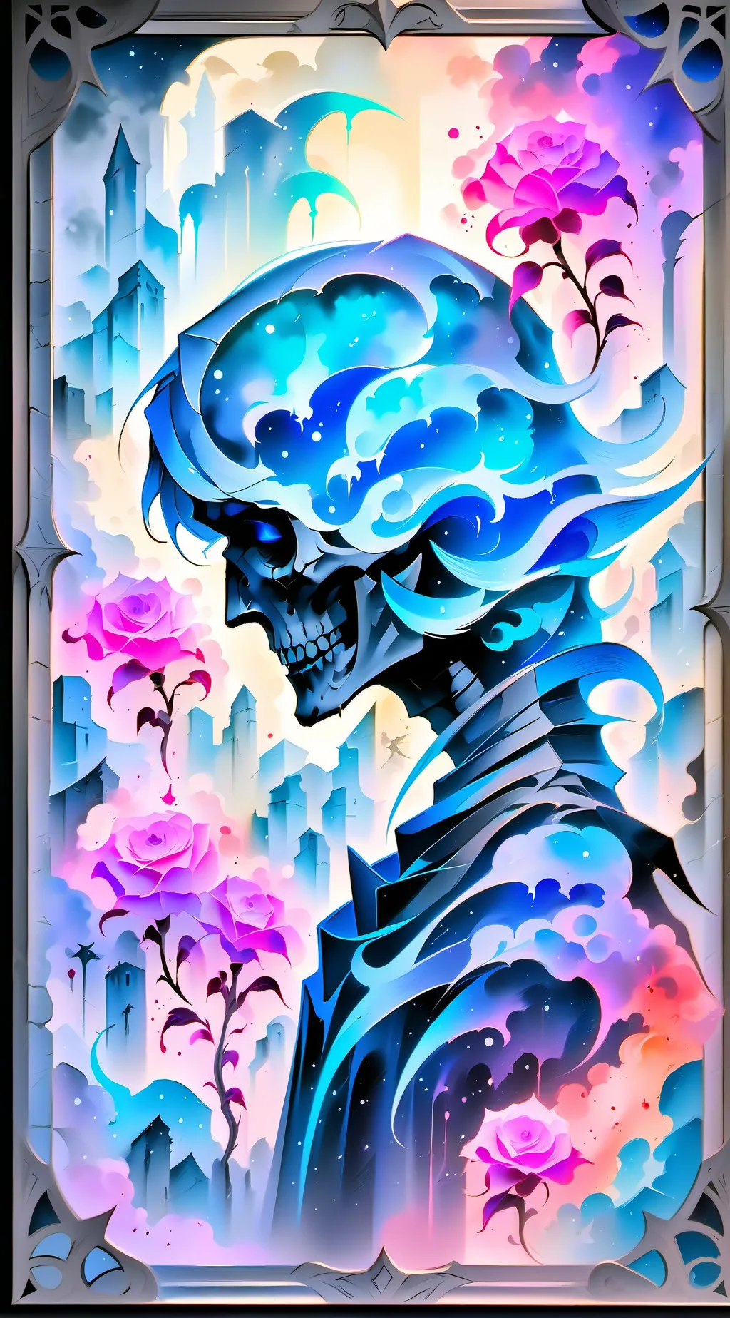 ai character: Vireo background