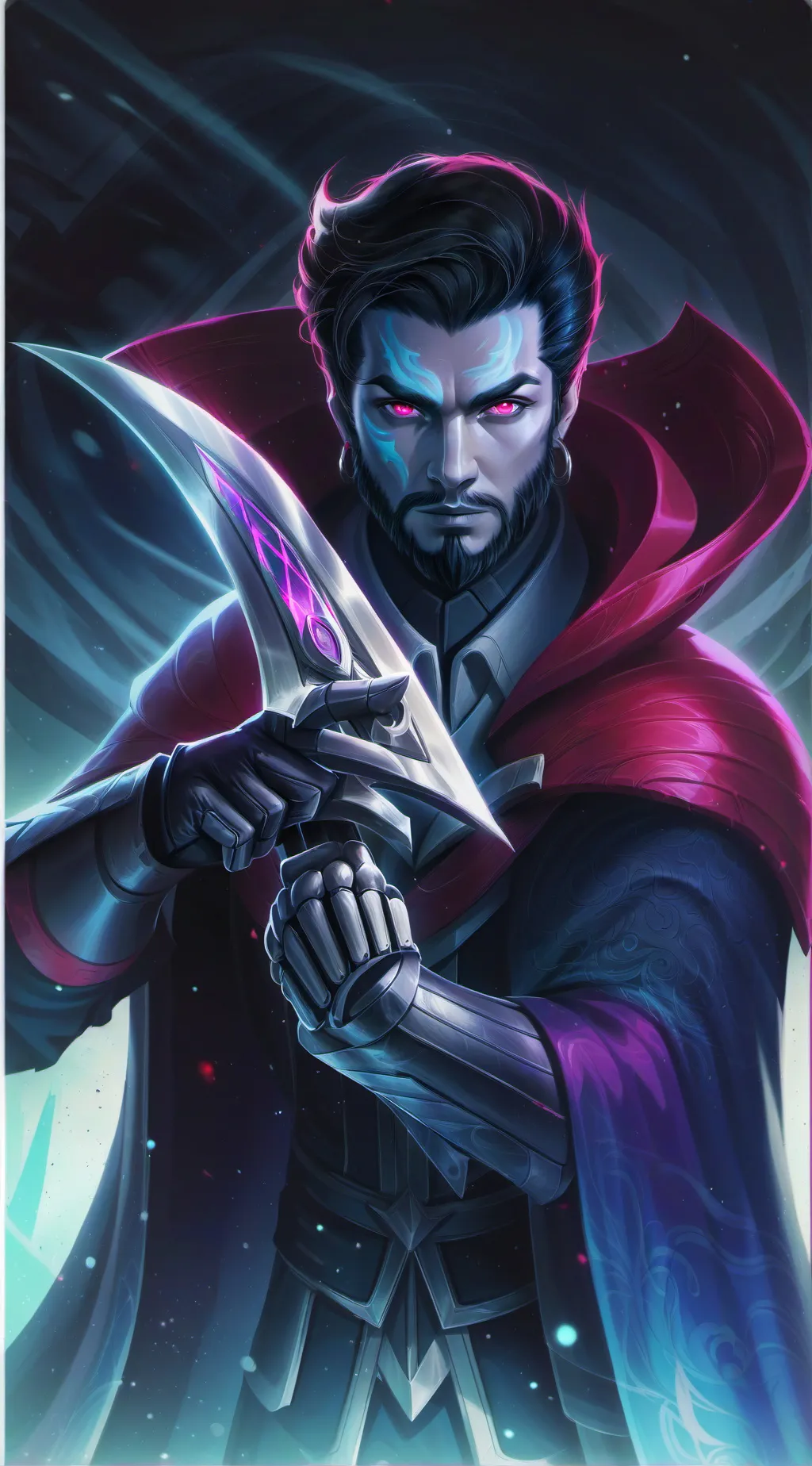 ai character: ele é um vampiro  background