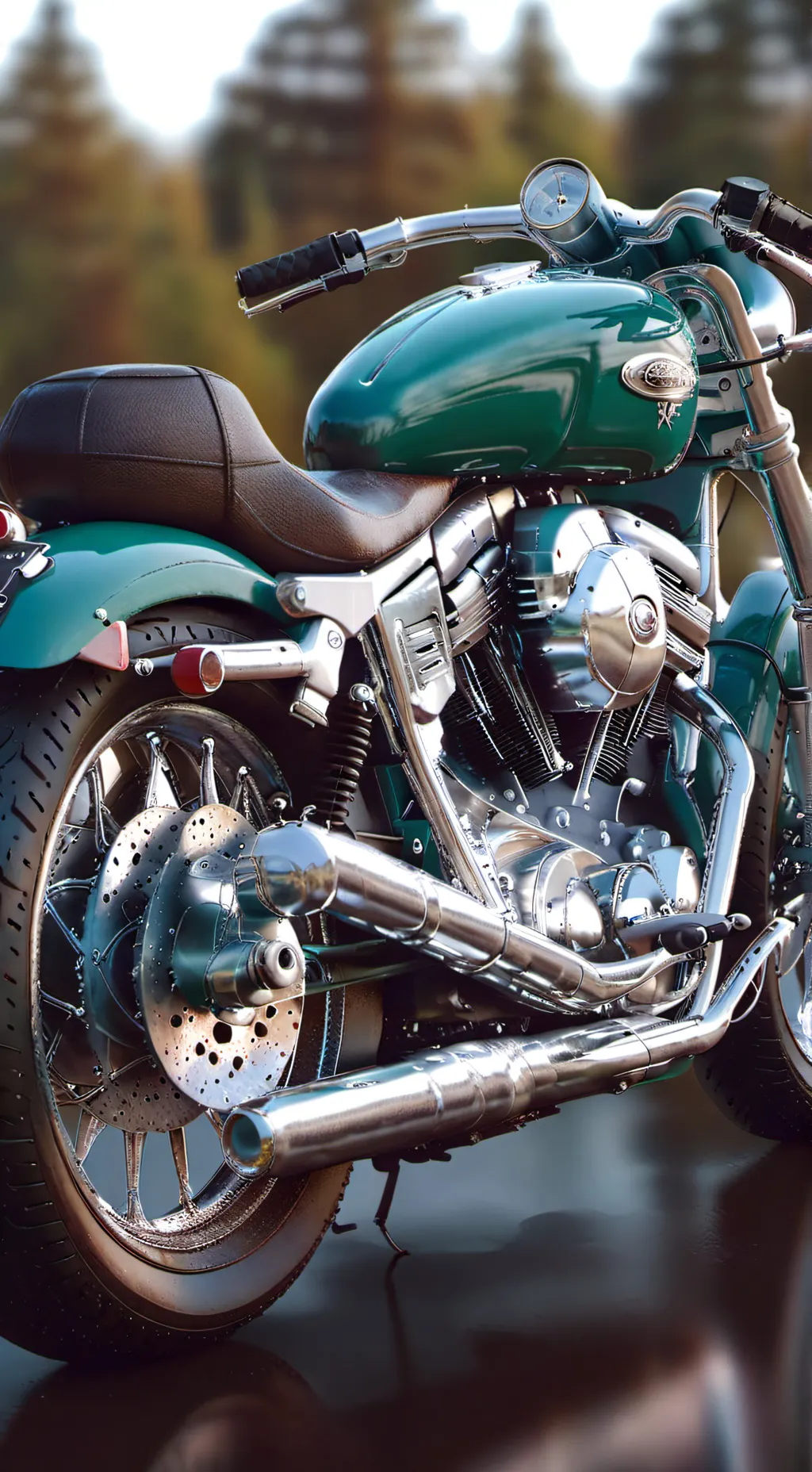 ai character: Mha(motorcycle) background