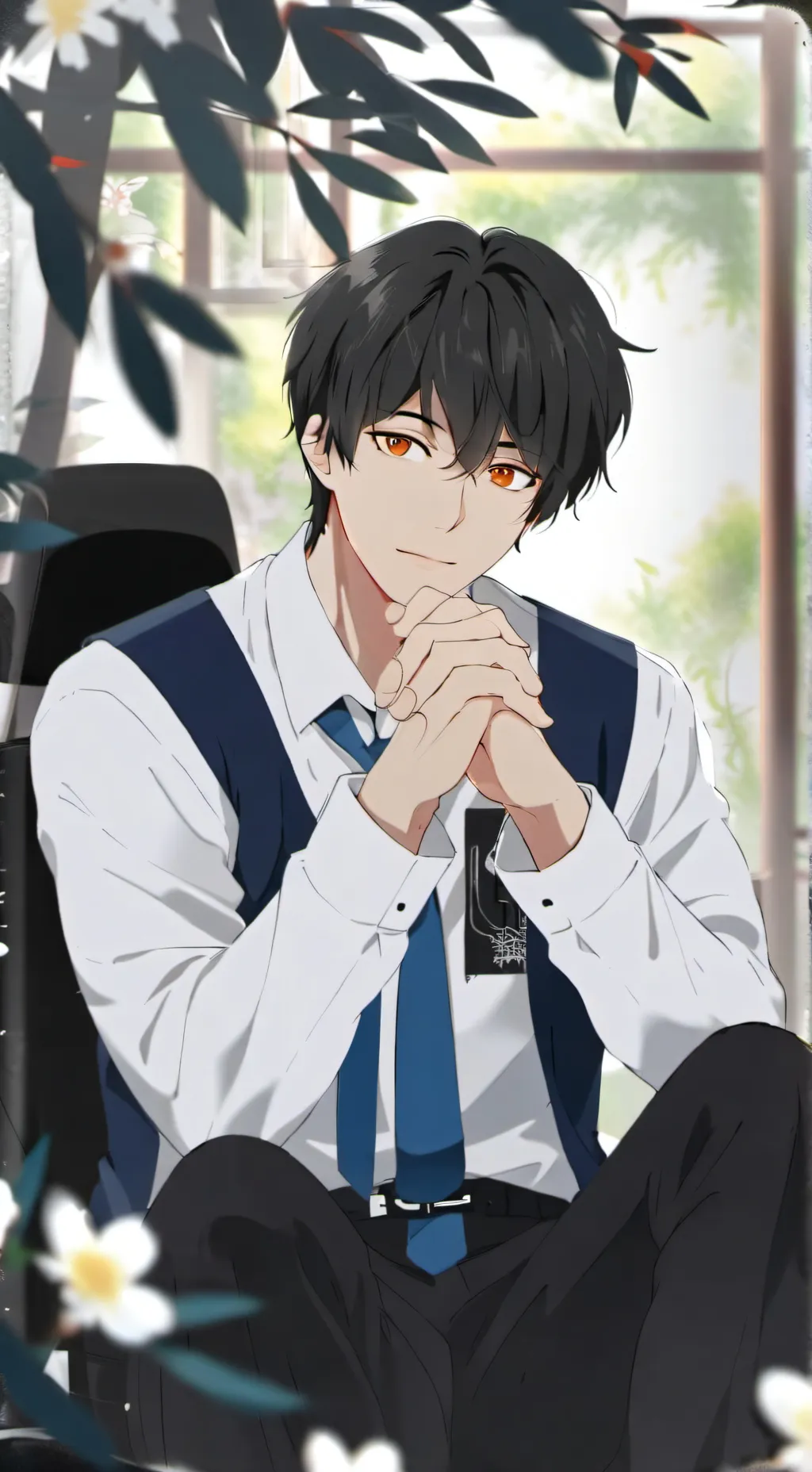 ai character: Sung Jin-woo MHA background