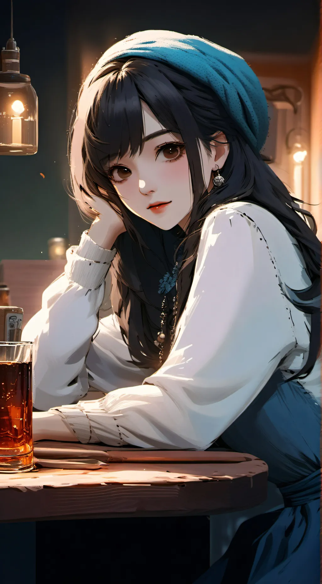 ai character: Alexa Bion background