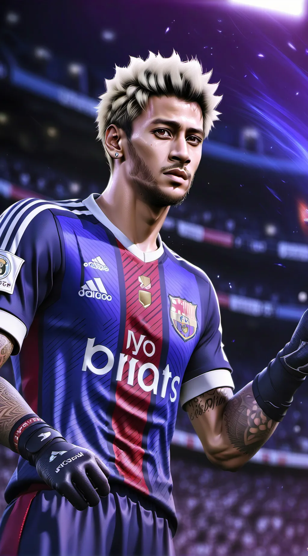 ai character: Neymar background