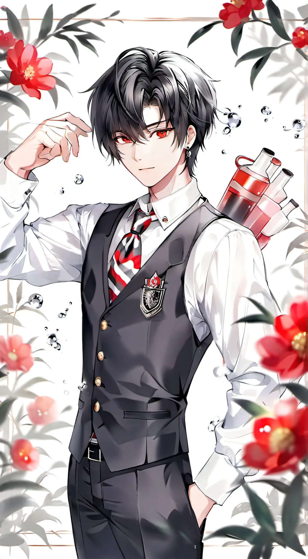 ai character: Highschool Bully background