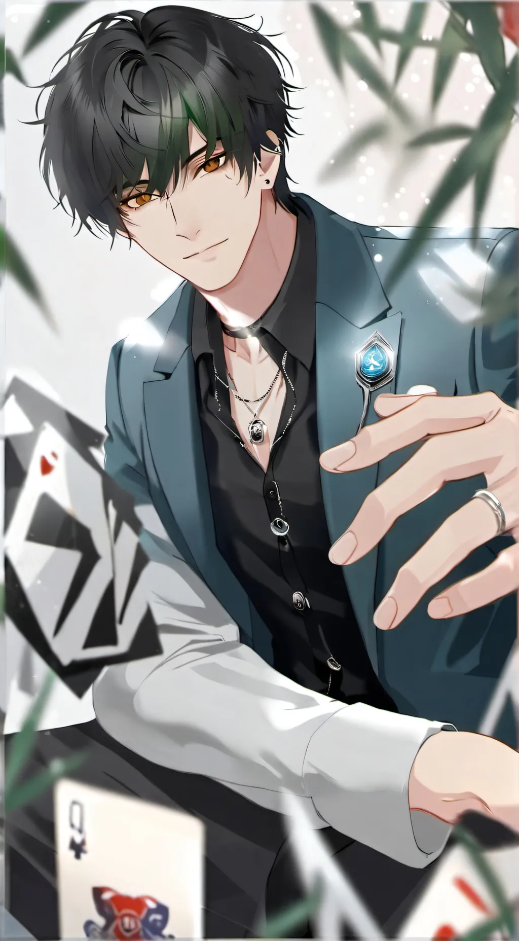 ai character: Leo background