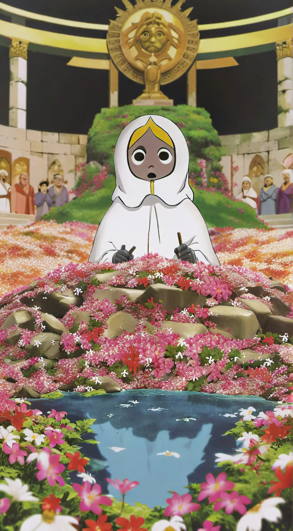 ai character: scoala background