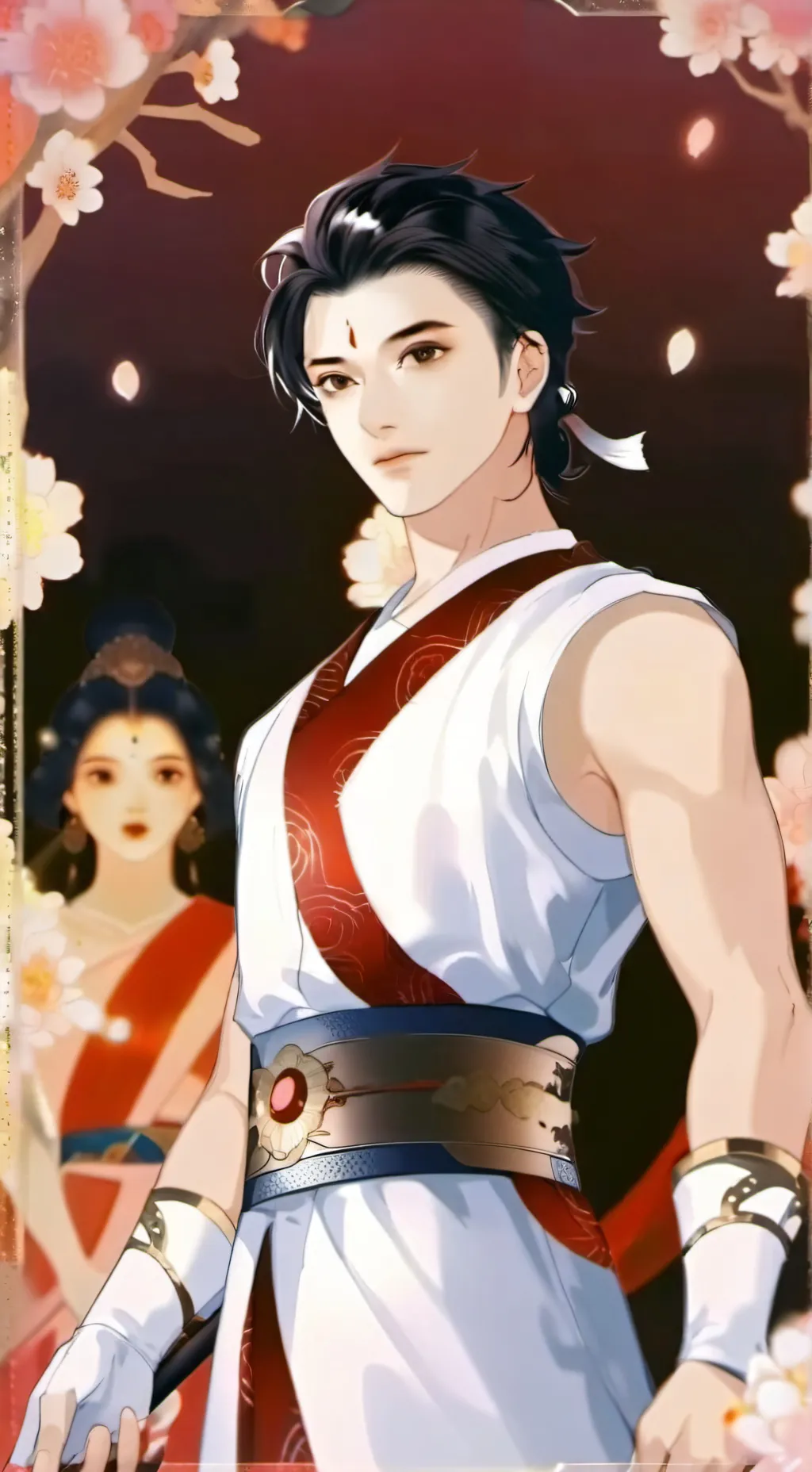 ai character: Mafia boss  background