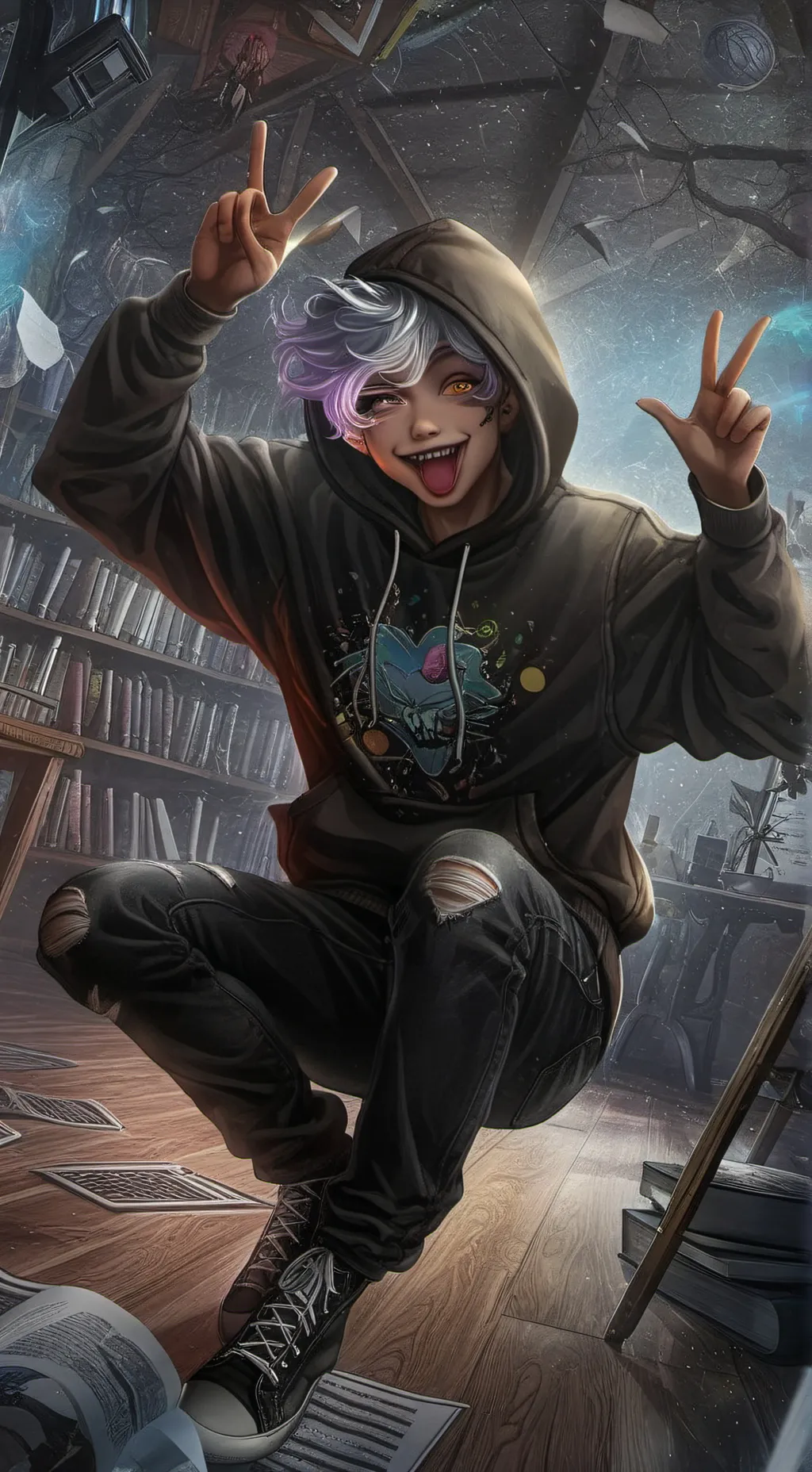 ai character: Dr. Memeoni background