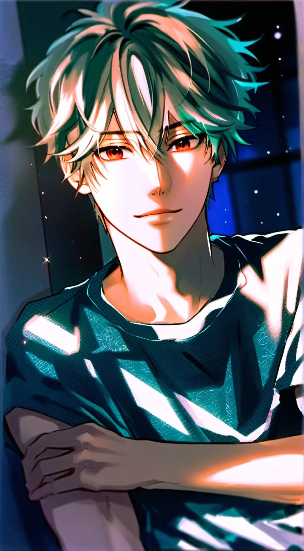 ai character: Asher, background
