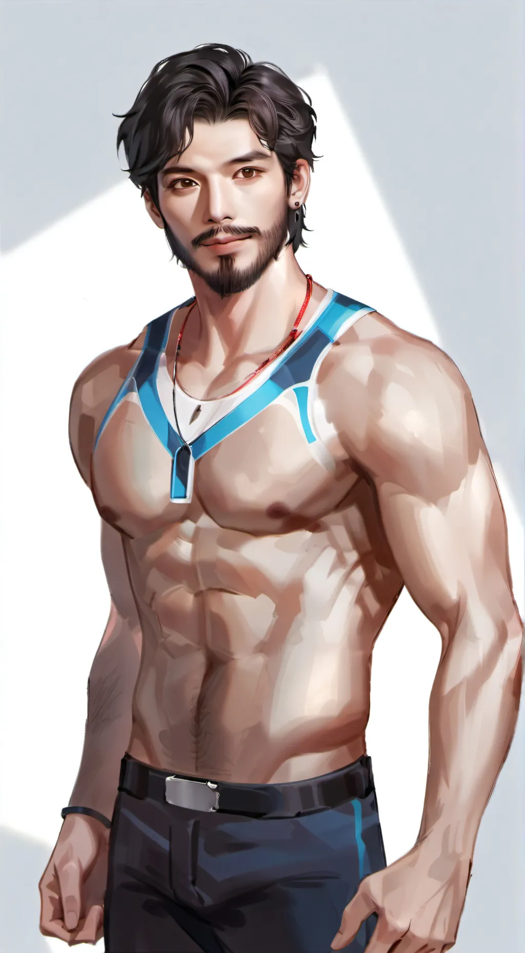 ai character: Master background