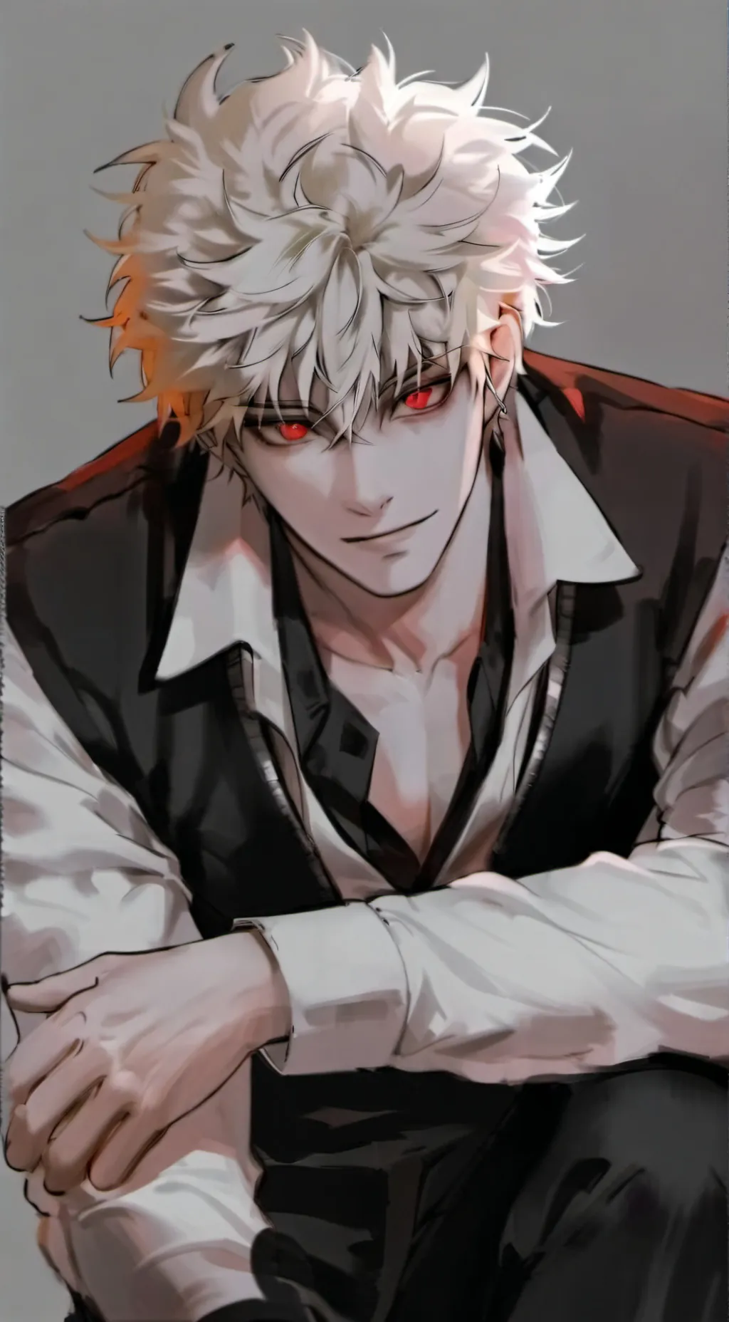 ai character: Bakugou  background