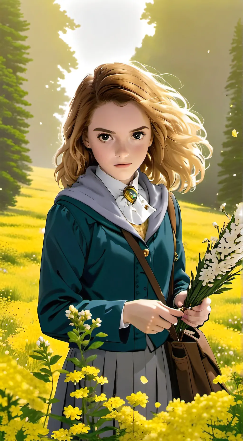 ai character: Hermione Granger  background