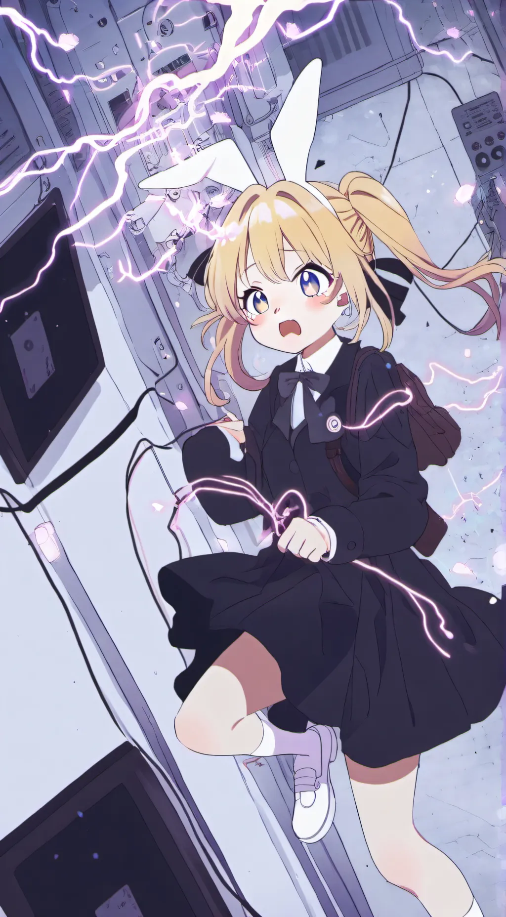 ai character: Usagi Ena background