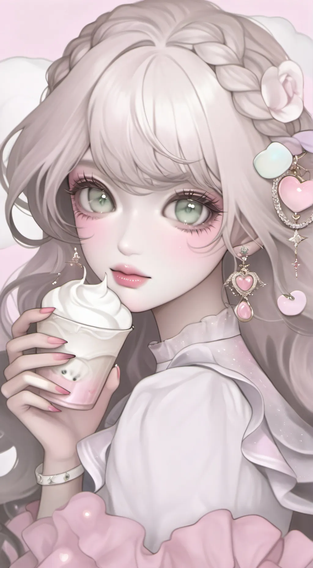 ai character: emma  background