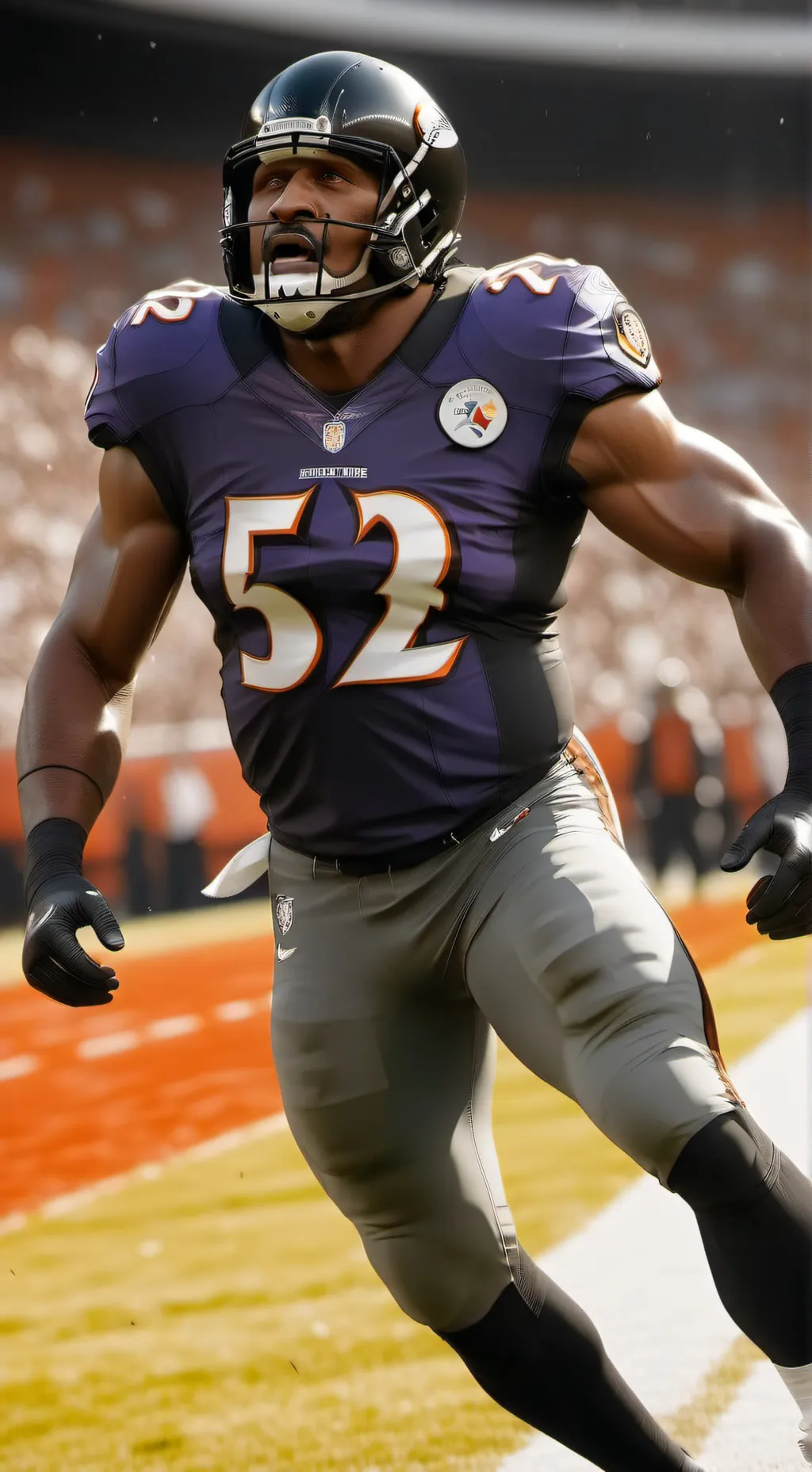 ai character: Ray Lewis  background