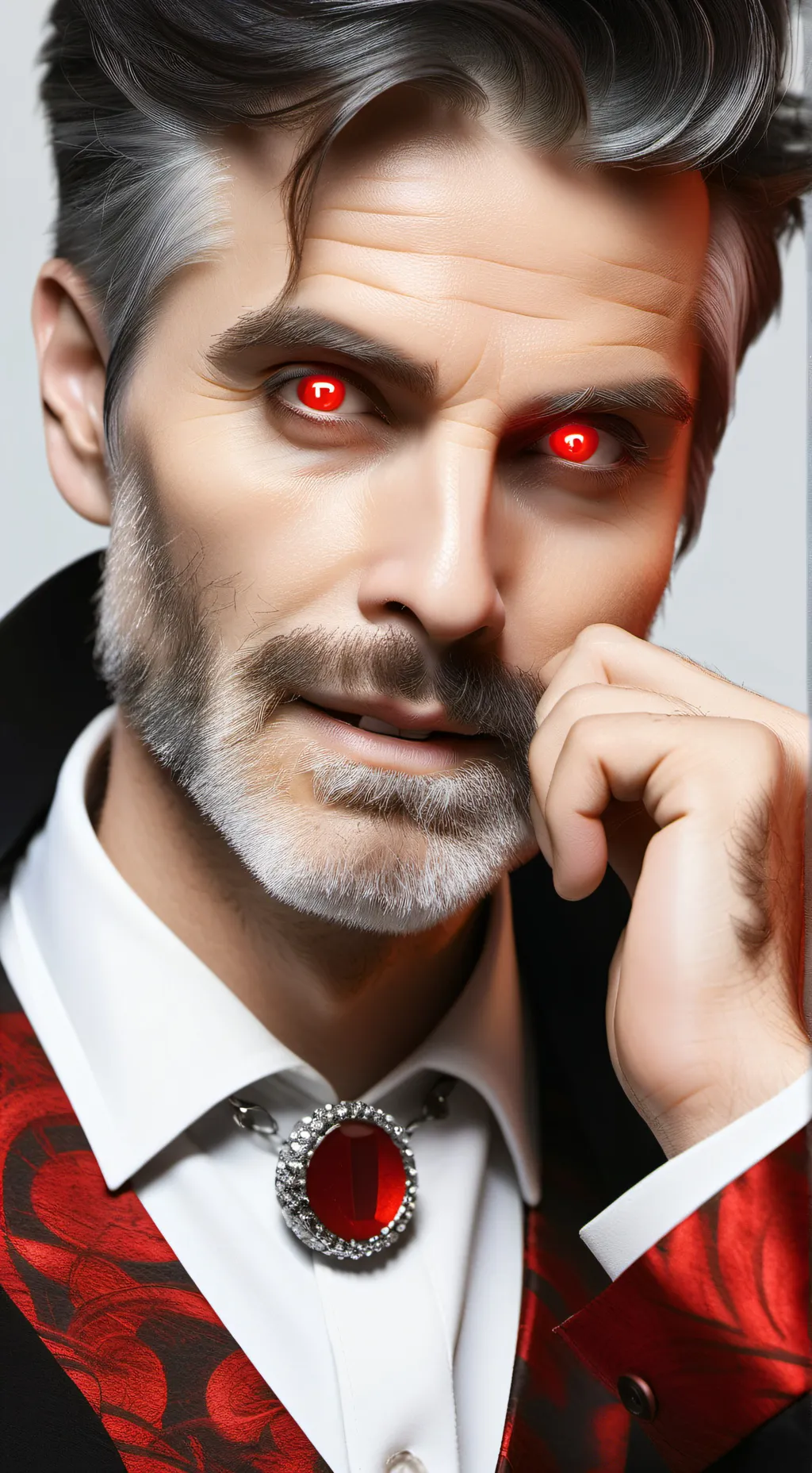 ai character: Prof. Memeus Demoniacus background