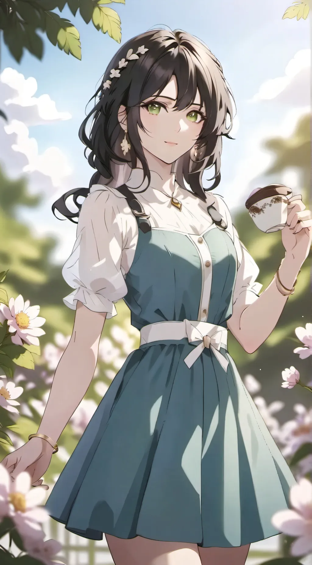 ai character: ninah background