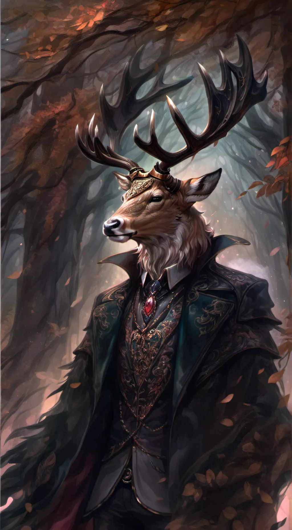 ai character: alastor  background