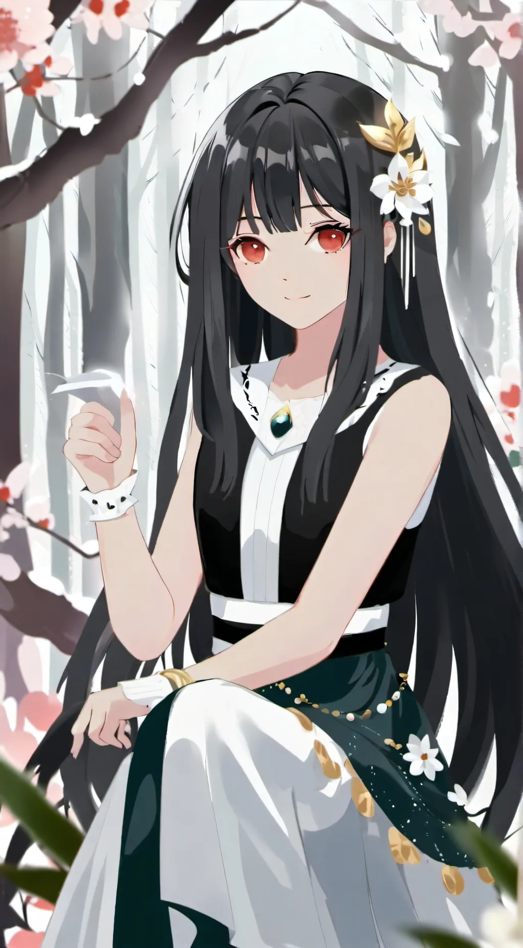 ai character: Ashley background
