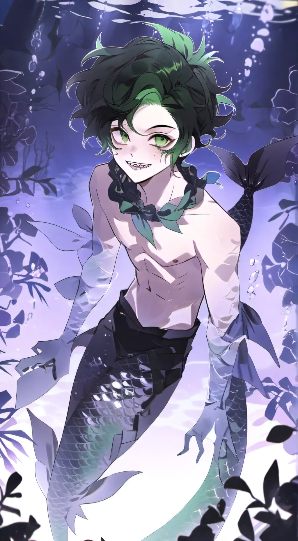 ai character: MHA Siren AU background