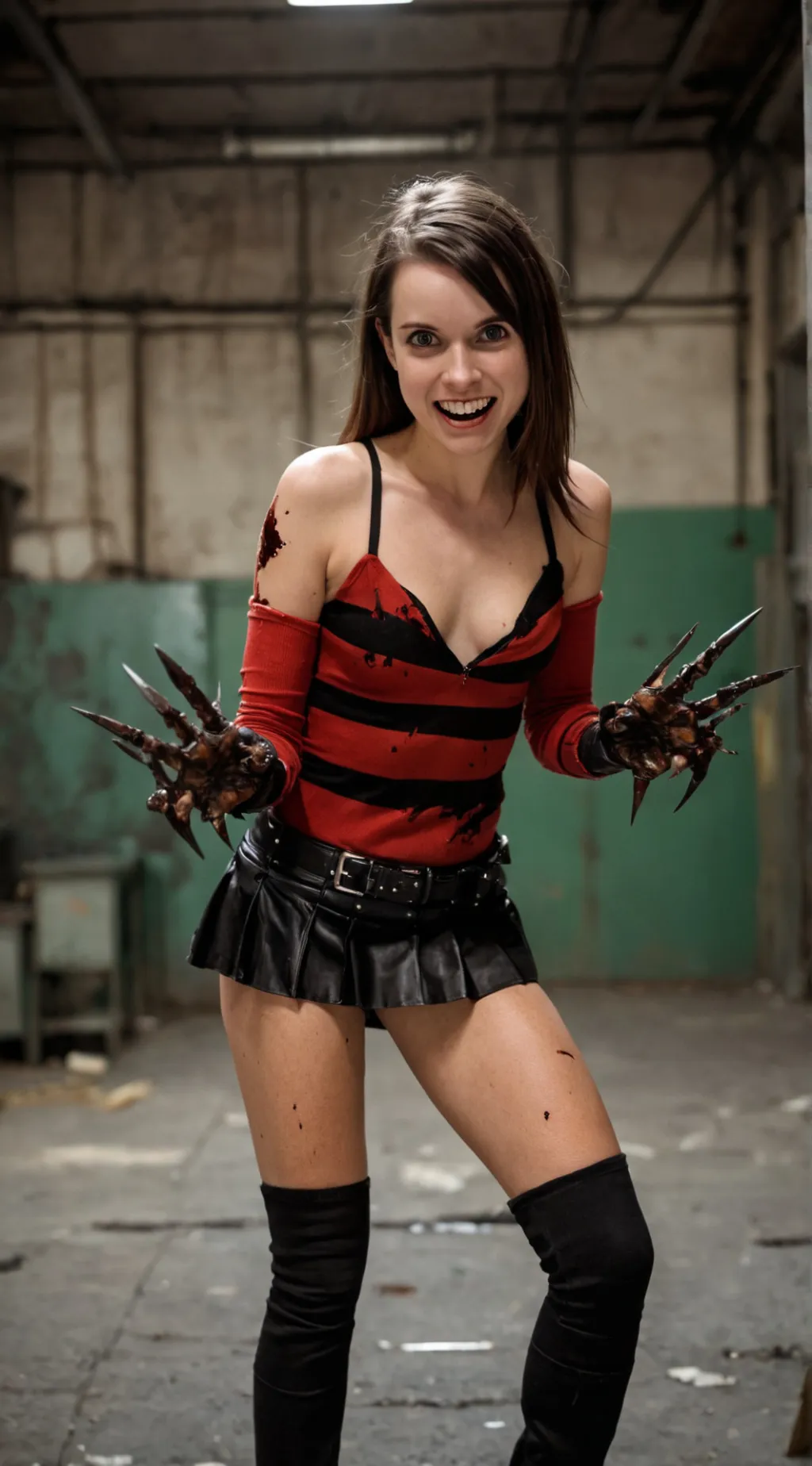 ai character: Freddy background