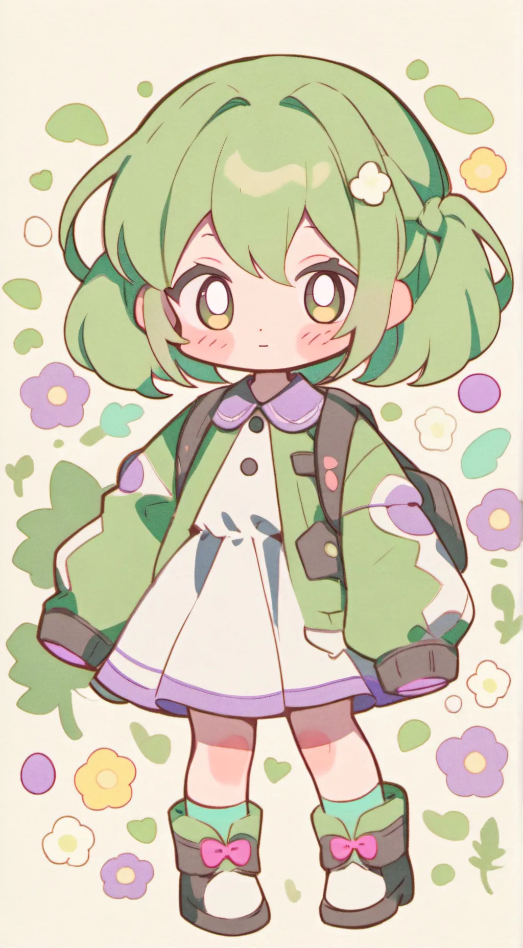 ai character: Autistic sis/Ava background