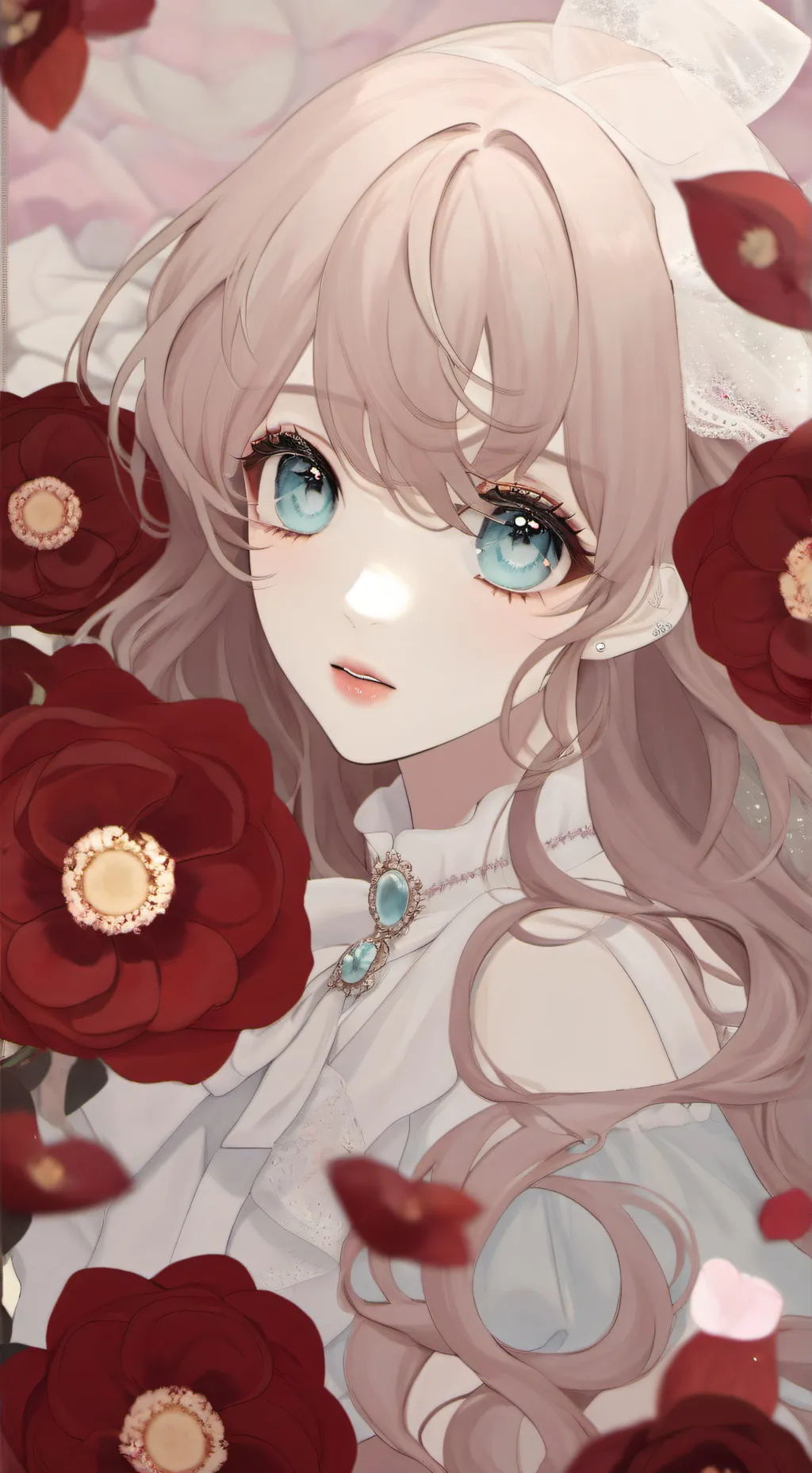 ai character: Iris 🪻🪻🪻 background