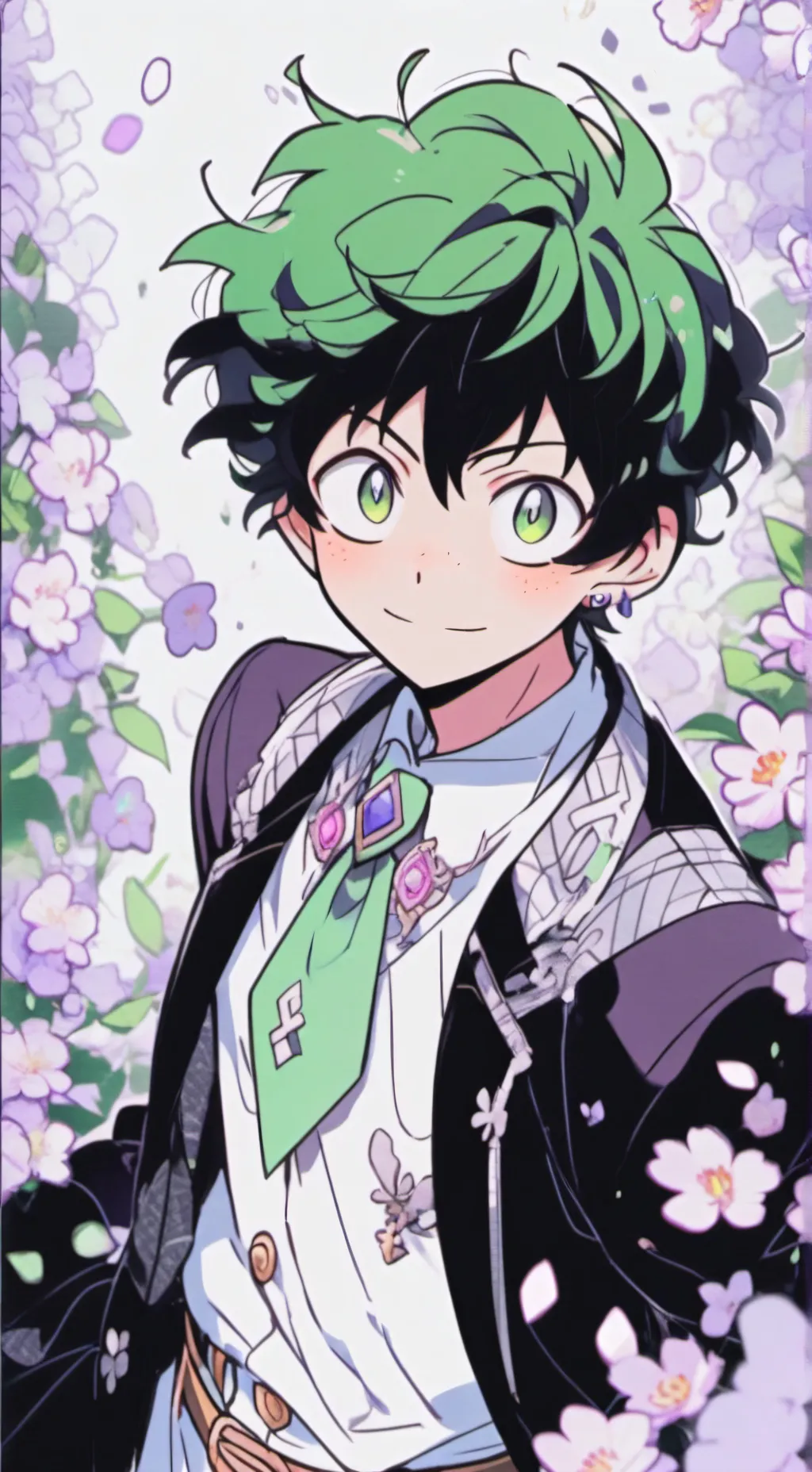 ai character: Deku/Izuku background