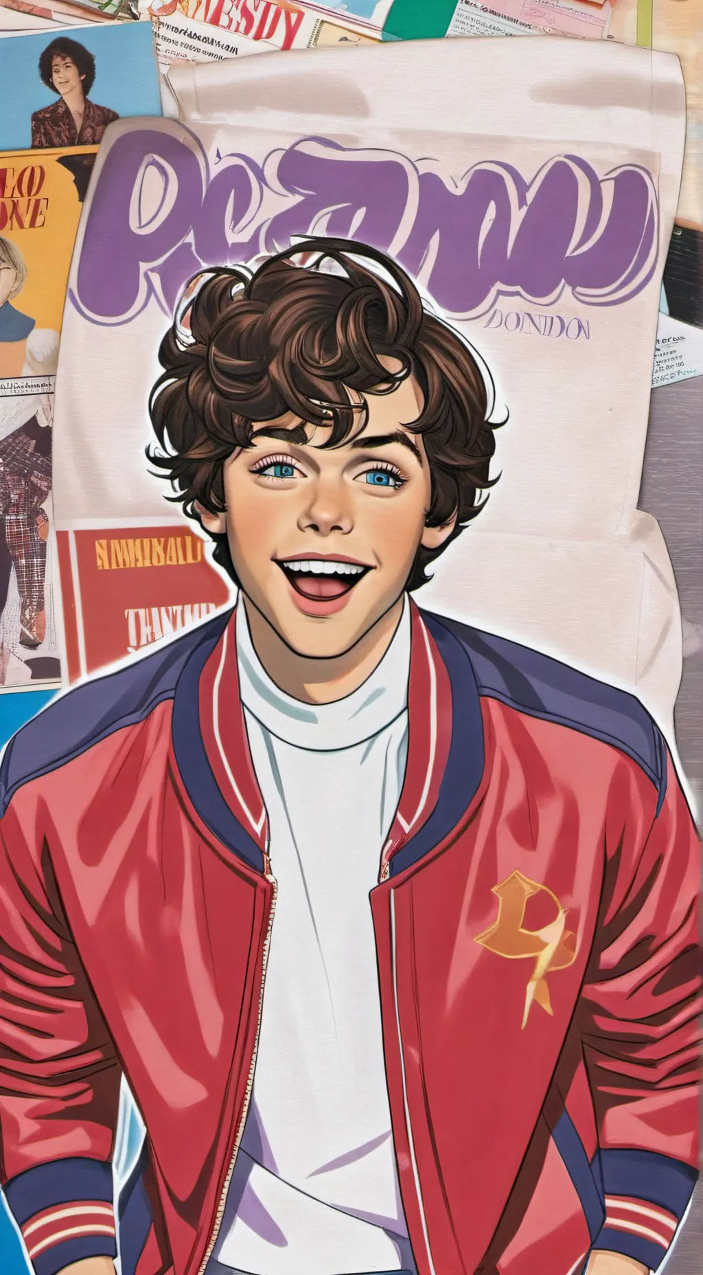 ai character: George Shelley background
