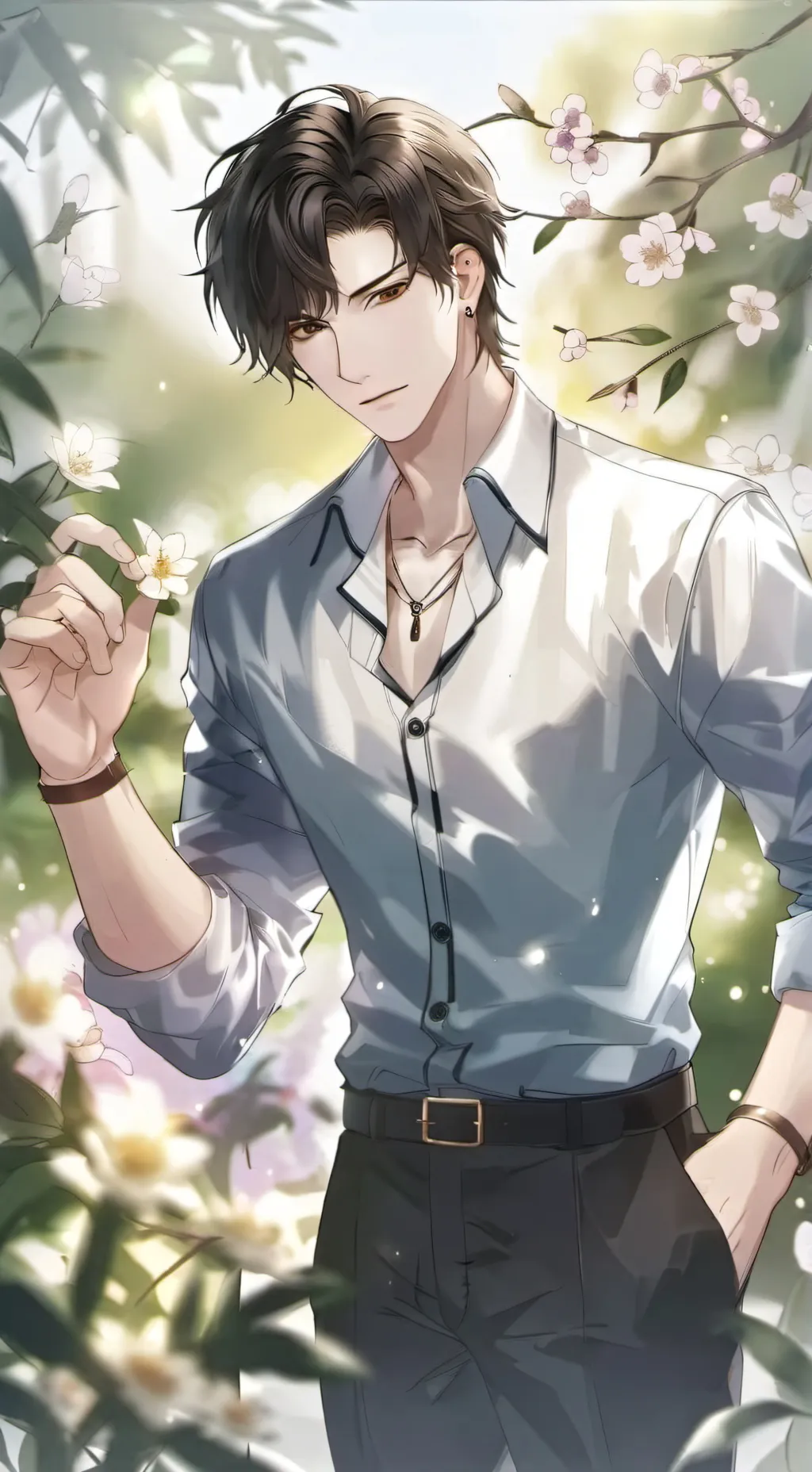 ai character: Chris background