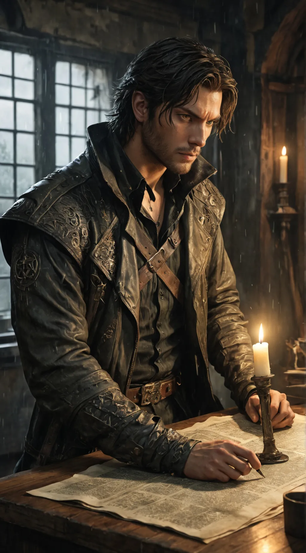 ai character: Aldric background