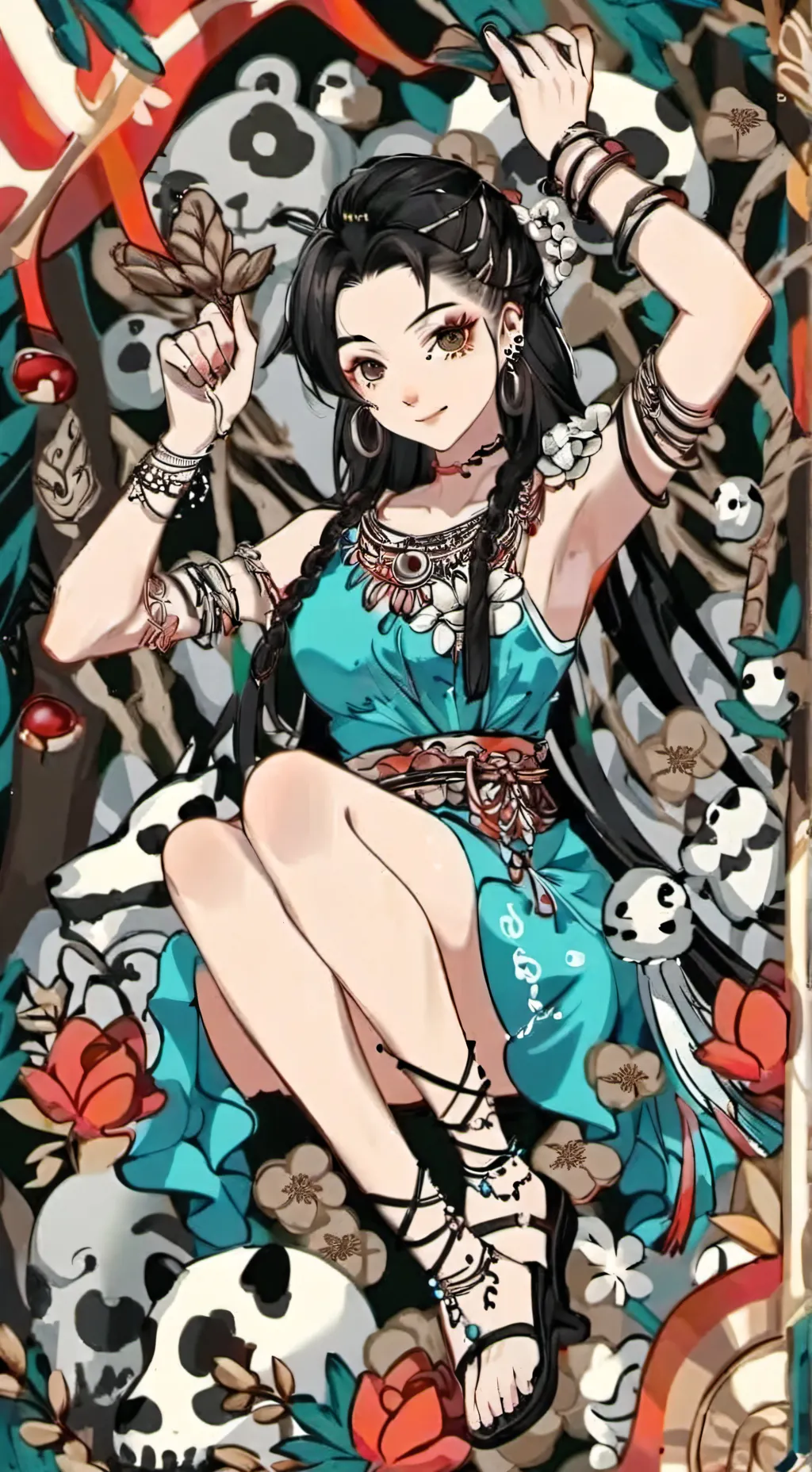 ai character: MHA LAB TOUR background