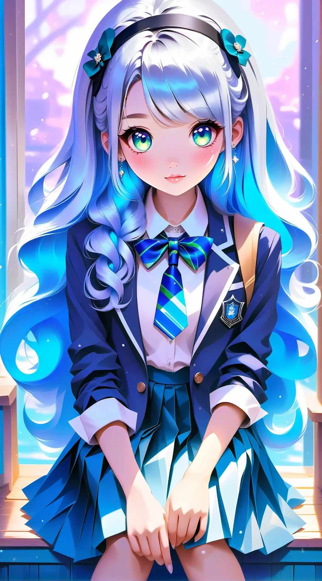 ai character: Camille  background