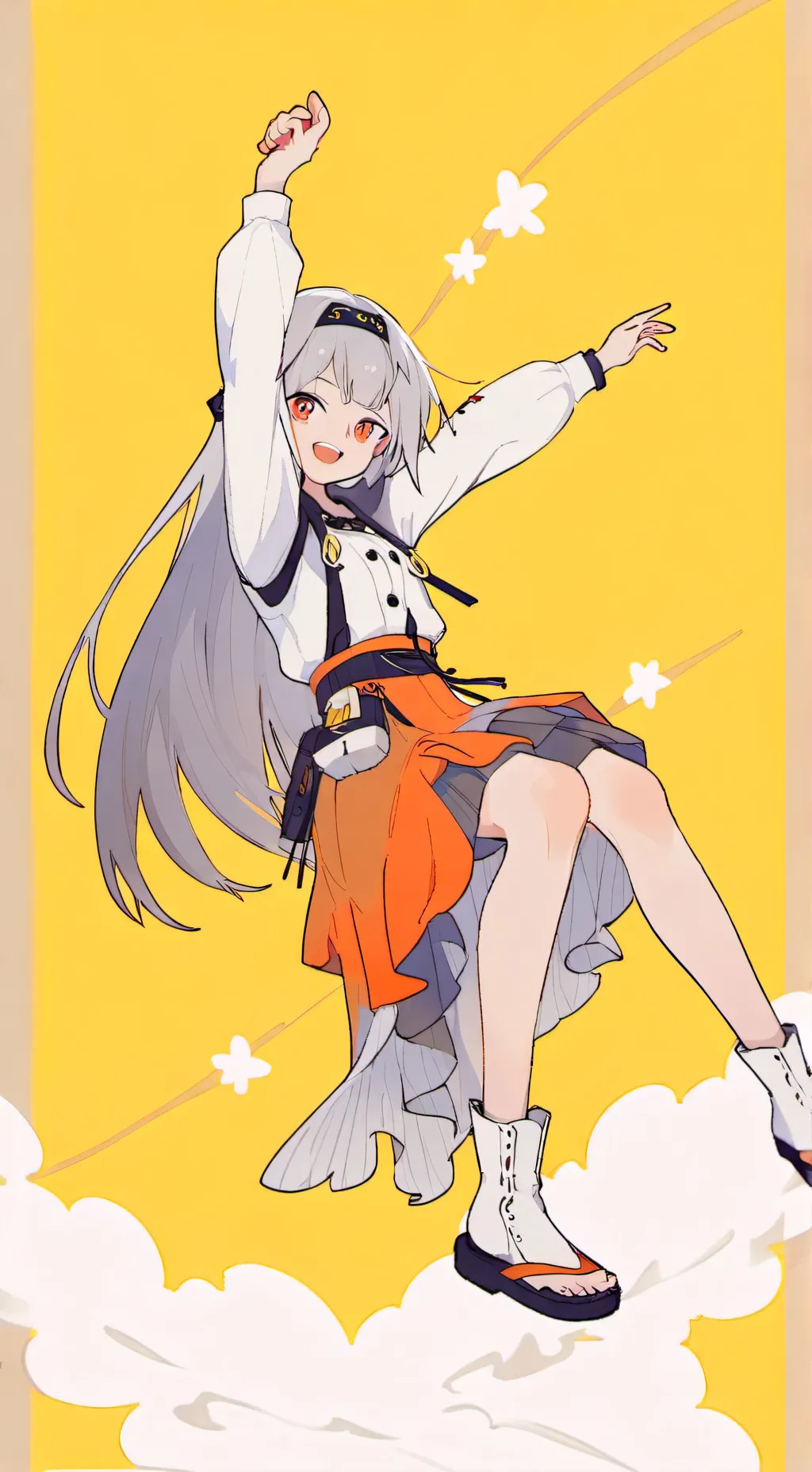 ai character: Sunny background