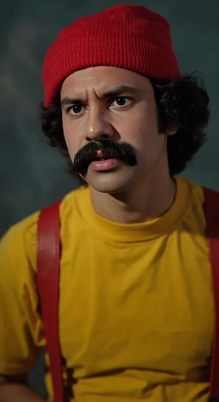 ai character: Cheech Marin background
