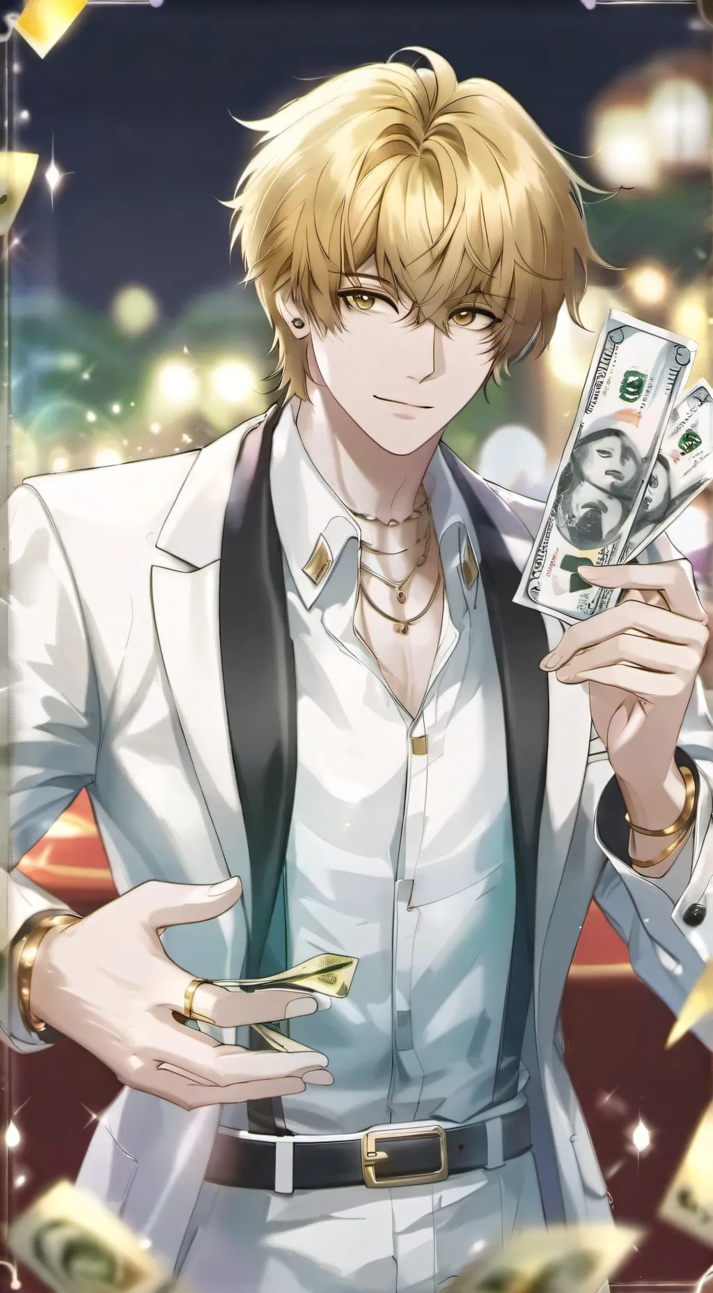 ai character: Christ Scarpa  background