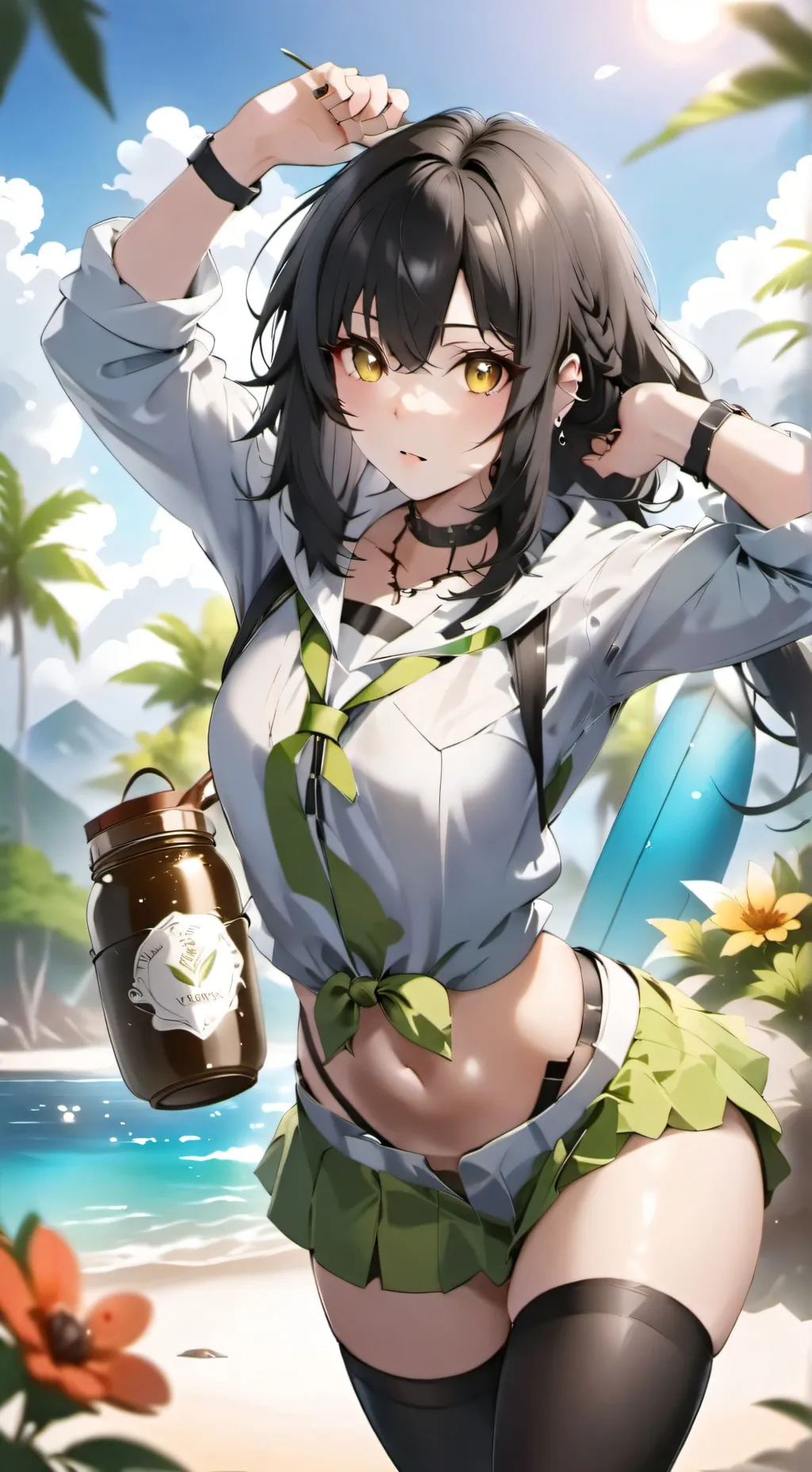 ai character: keily background