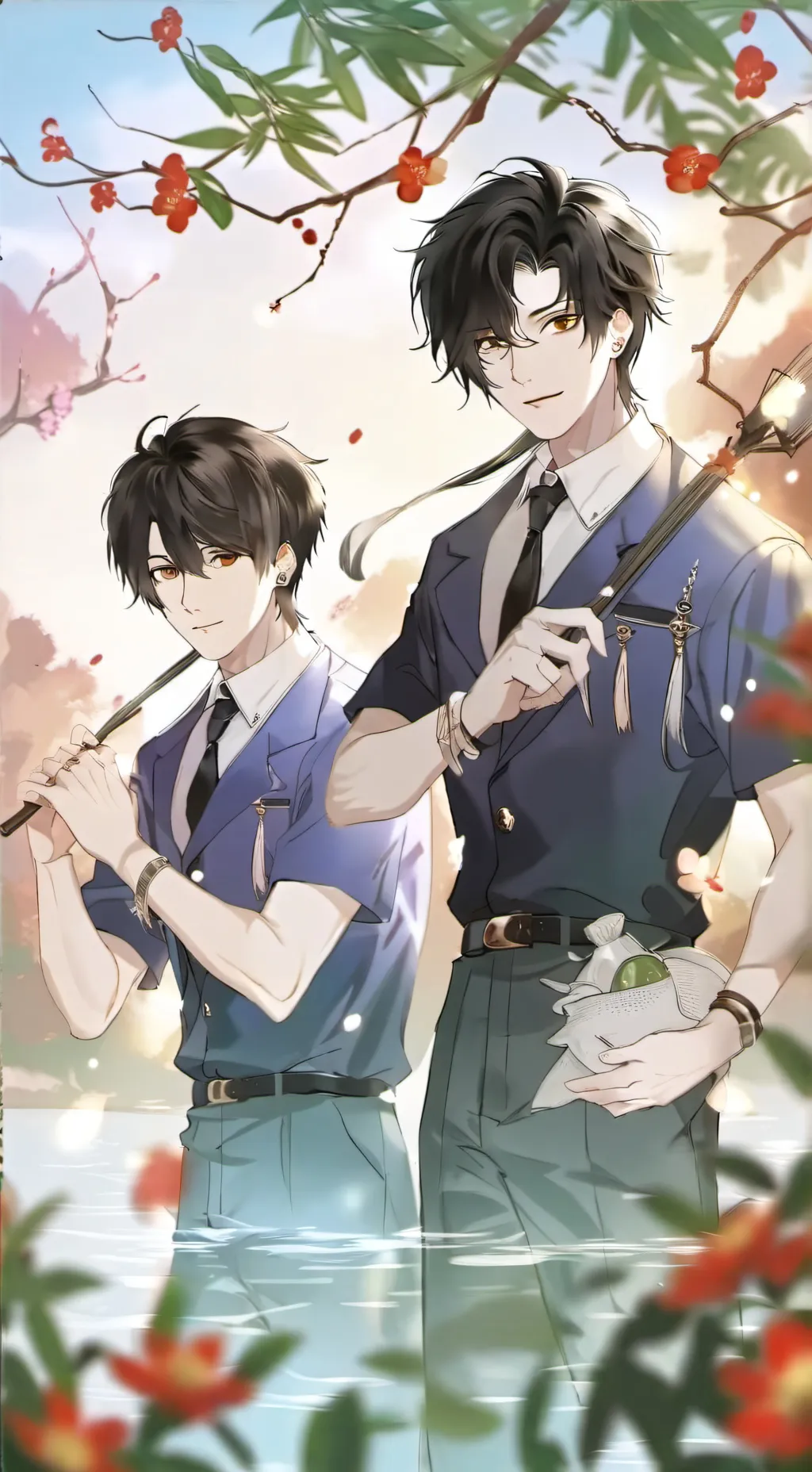 ai character: Daniel and Ian🥀 background