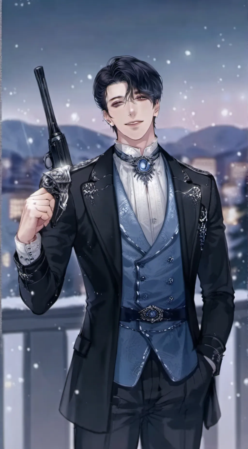 ai character: sᴀɴᴛɪᴀɢᴏ background