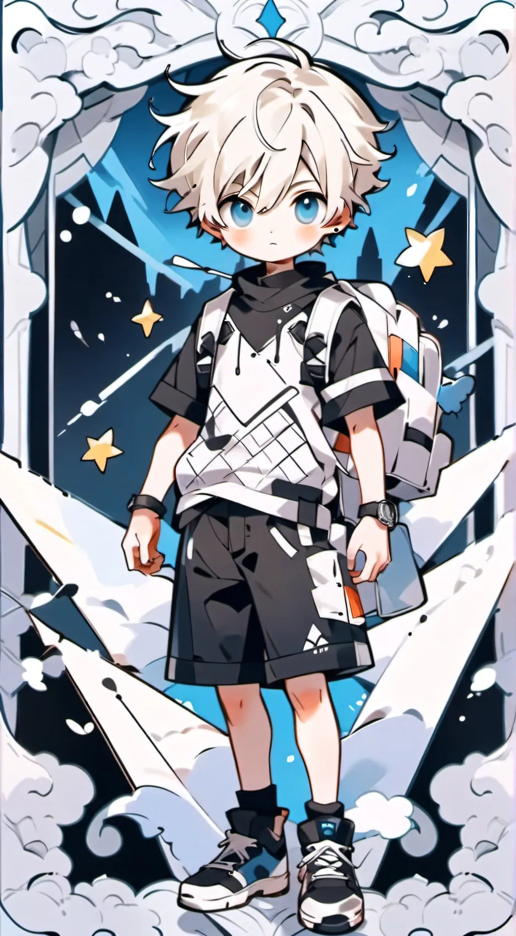 ai character: lukas background