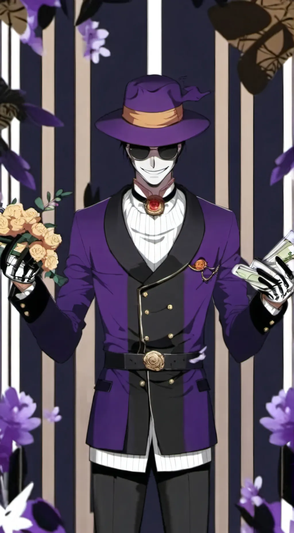 ai character: Shiggy’s bday  background