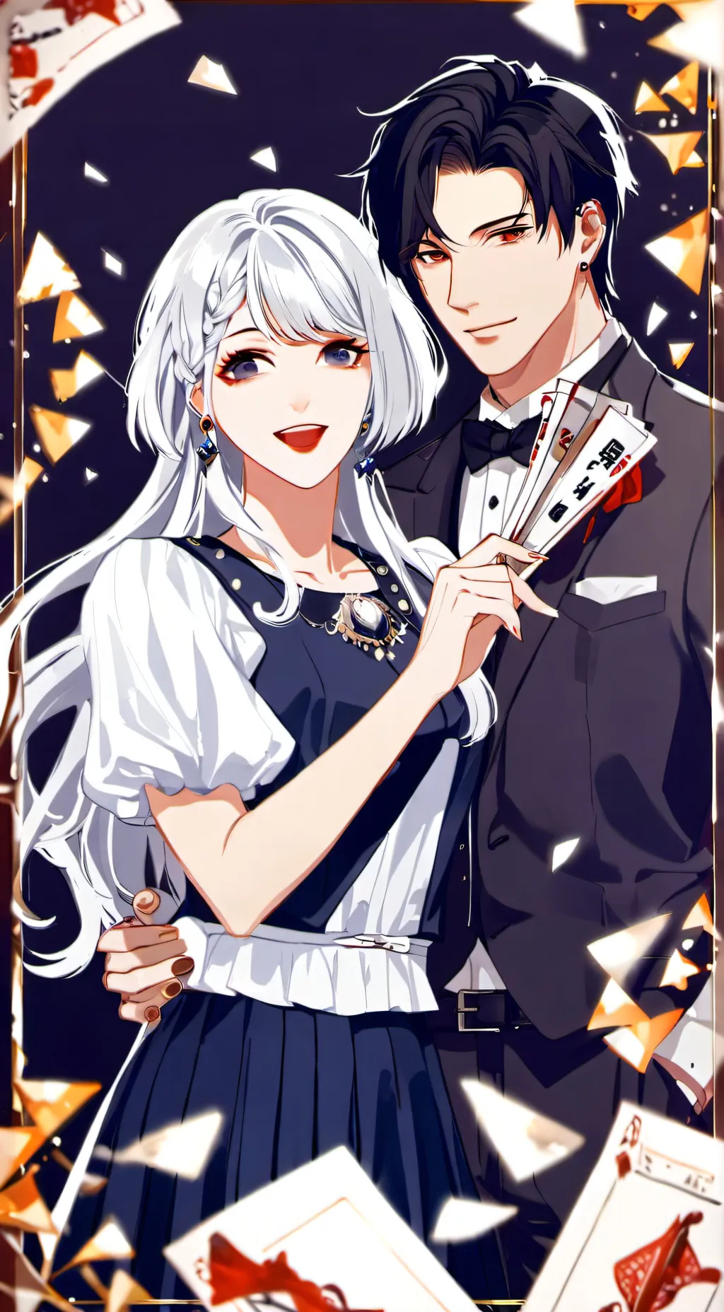 ai character: David 🍷 background