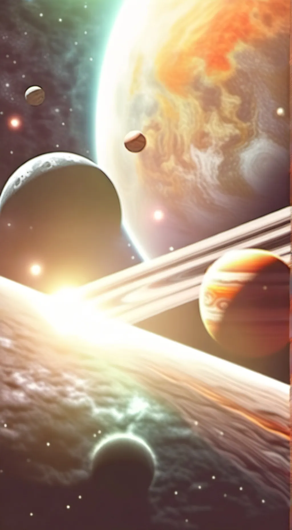 ai character: Past solar-balls background