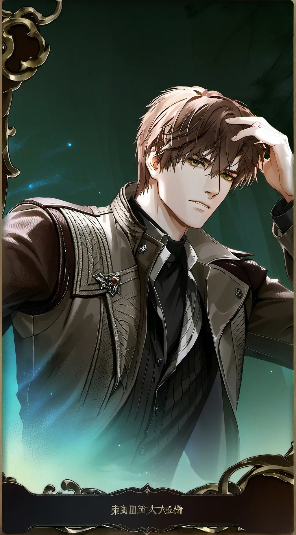 ai character: Light yagami background