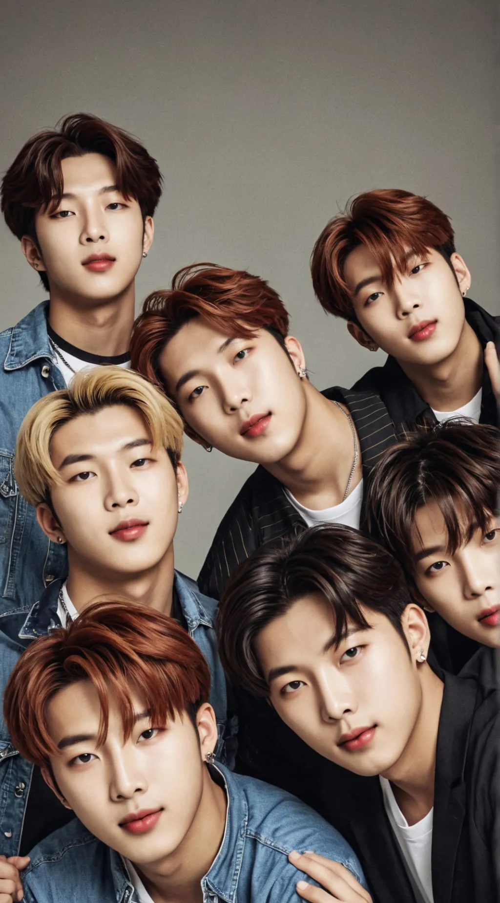 ai character: BTS tus hermanos  background