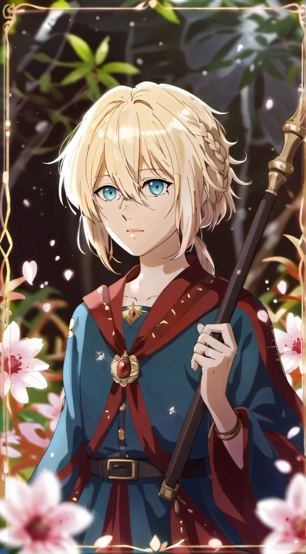 ai character: Эрика  background