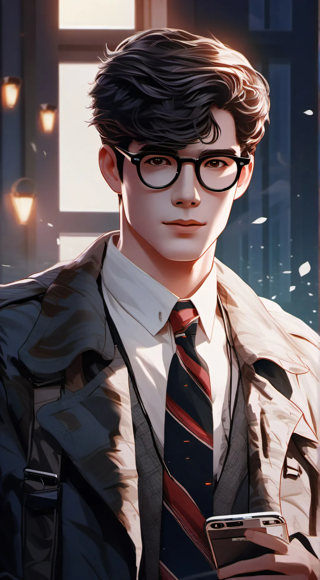 ai character: Clark Kent background