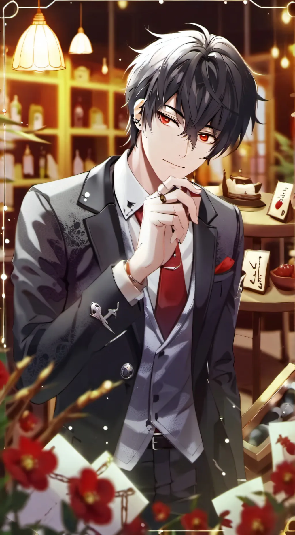 ai character: Taro  background
