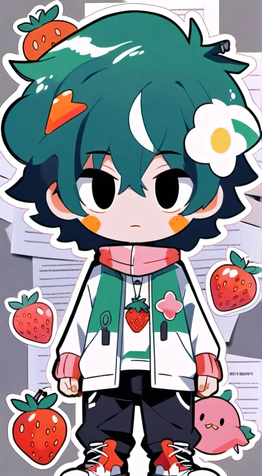 ai character: DRUNK SPROUT  background