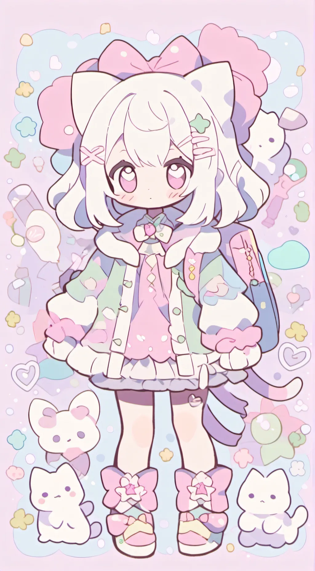 ai character: élodie background